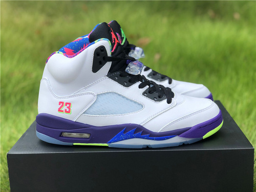 Pure original version_ Air Jordan 5 _Alternate Bel-AIR_ fresh prince color scheme_ item number_ DB3335-100_ full code 40.5--47.5-32b48c9d